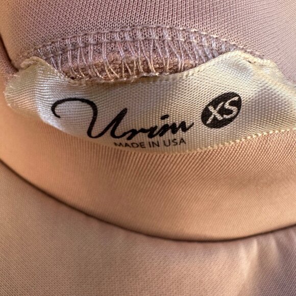 Urium Nude XS Womens Skater Skirt Polyester & Spandex Blend Flared A-Line Design - Picture 2 of 11